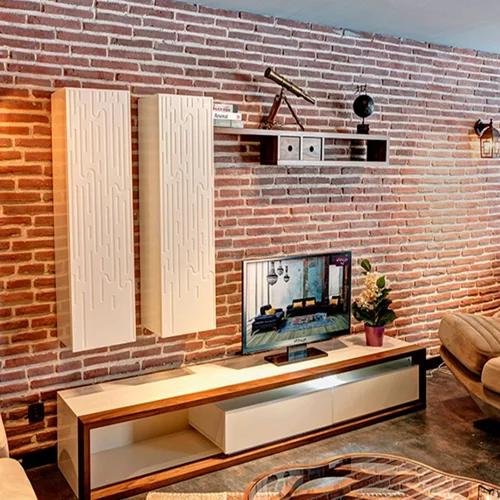 Tv Arkası Taş Kaplama Plazma Tv Arkası Tuğla Kaplamaları