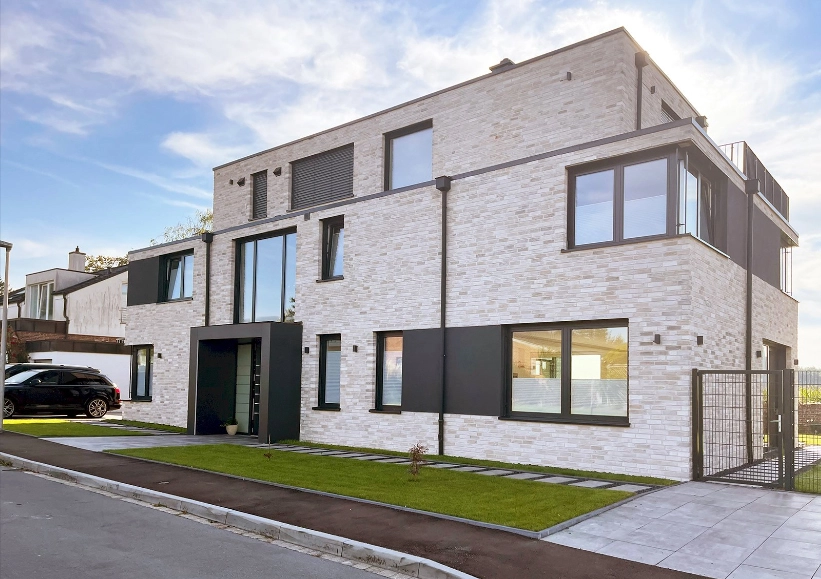 Beyaz dekoratif tuğla duvar kaplama