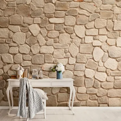 Troy Kültür Taşı Antik Duvar Kaplama Uygulaması