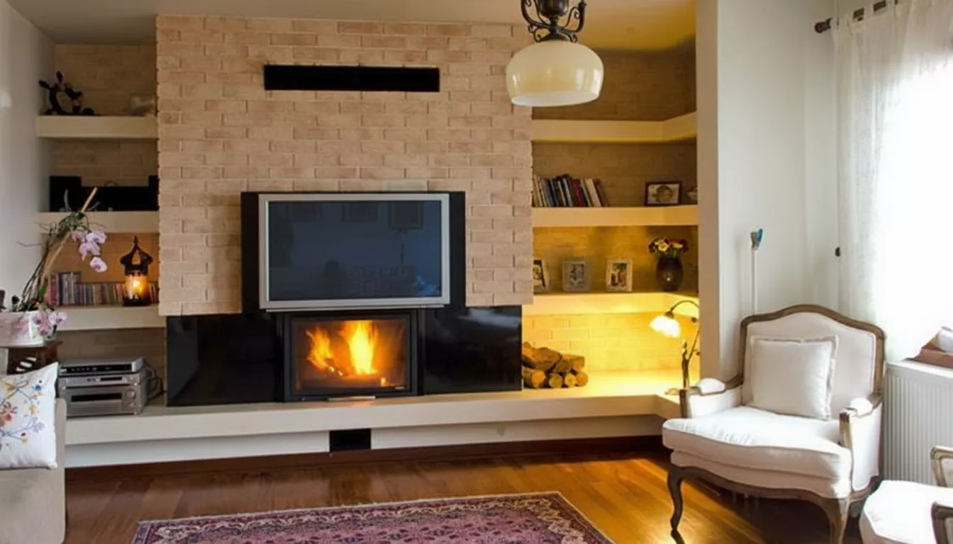 Ses yalıtımı sağlayan dokulu taş duvar kaplamaları.