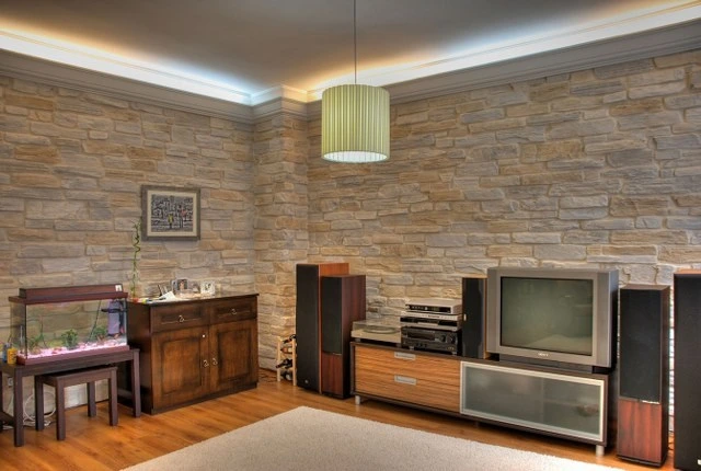 Boya yerine tercih edilen uzun ömürlü dekoratif taşlar.